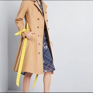 NWT MODCLOTH Women’s Classic Imagination Trench